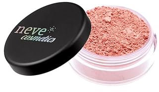Neve Cosmetics DELHI Blush 100% minerale in polvere libera Rosa albicocca opaco, sfumabilissimo e delicato Vegan 4 gr