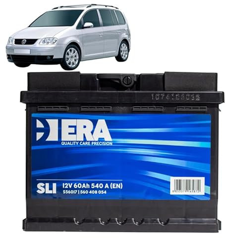 Batteria 60Ah per Volkswagen Touran 1.6 2.0 TDI gasolio 2003-2010