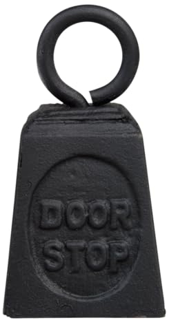 TOPANBIETER 999 Dekorativer Türstopper Gewicht aus Gusseisen Türhalter Fensterpuffer Bodenstopper Tür Stopper (Gewicht)