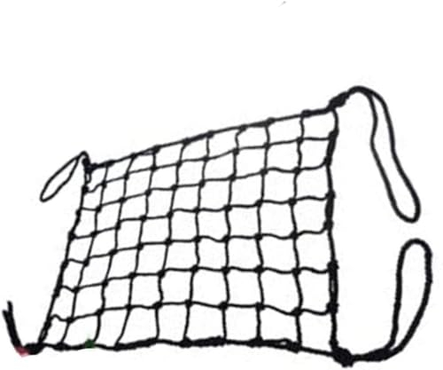 SSDDLZEQ Flaches Schlingennetz, Regalaufhängenetz, Frachtnetz for Heben mit Aufzügen, schwarz, for Be- und Entladen von Fracht (Size : 2 X 2M/Mesh 15cm/Load 3T)