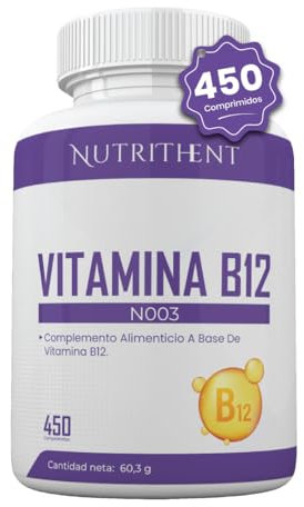 470 Micro-Compresse Vitamina B12 PREMIUM 1000mg | Fornitura per 470 Giorni | Riduce Stanchezza e Affaticamento e Contribuisce al Normale Funzionamento del Sistema Immunitario.