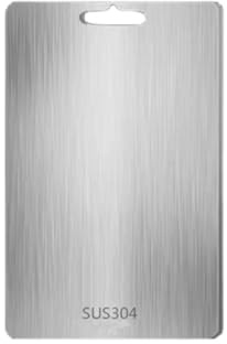 15.4 x 11 Stainless Steel Cutting Board for Kitchen,SUS 304 Chopping Board for Meat,Fruit,Vegetables,Baby Food,Dishwasher Safe…