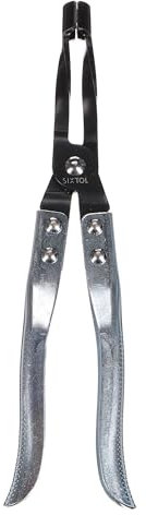 SIXTOL MECHANIC HOSE CLAMP 9 | Pinza per paraolio valvole | Strumento professionale per la rimozione delle guarnizioni dei gambi valvola