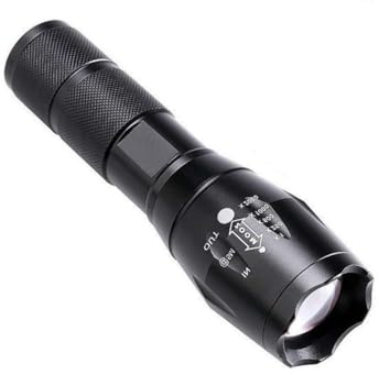 Awlve Hyperxlight Pro - Ultrahelle Taktische Taschenlampe, Taschenlampe Led Extrem Hell Mit 5 Modi, Ip65 Wasserdicht Handlampe, Bis Zu 12 Stunden Akkulaufzeit Kinder für Camping, Wandern (1 Stück)