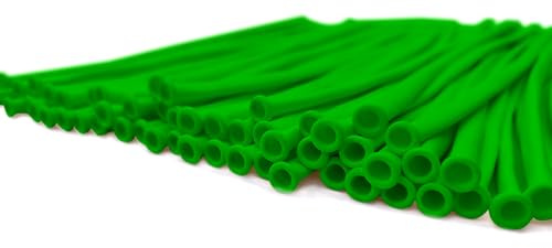 SWEEPING 1000 globos moldeables de látex largos y biodegradables, para fiestas de cumpleaños, color verde (verde)