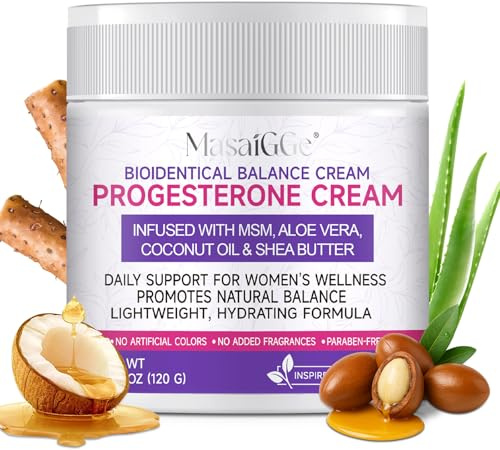 GPUPFJPW Wild Yam Cream, Topical + Natural Wild Yam Cream for Hormone Balance, Support Perimenopause & Menopause Relief, Nourish The Skin, Daily Moisturiser for Women 4.23Oz