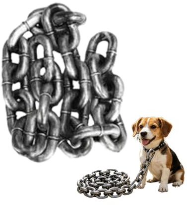 Dog Chain for the Garden Funny - Lightweight Pet Leashes | Yard training puppy chains for large, medium and small dog breeds puppies as well as home, indoors, outdoors, travel and