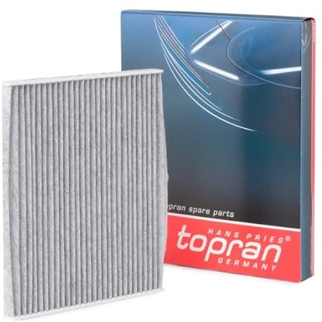 TOPRAN 207 568 Innenraumfilter Kabinenluftfilter - Pollenfilter Filtereinsatz Aktivkohle Höhe: 21 Breite: 220 Länge: 267 für OPEL Corsa D Schrägheck (S07) Corsa E Schrägheck (X15) Adam (M13)