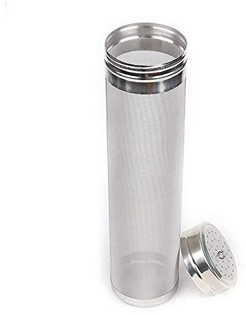 Beer Dry Hopper Filter,Merrday Stainless Steel Hop Strainer Micron Mesh Beer Filter Cartridge (2.8 X 11.8 inch)