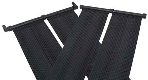 vidaXL Solar Pool Heater Panel - Sun's Rays Collector, Pool Water Warmer, Compatible with Most Pool Pumps, Easy Installation, 100% Polyethylene, 80x310cm, Effective Up to 10 Degrees Increase