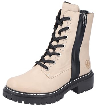Rieker Damen Stiefel 72634-60 beige Gr. 37