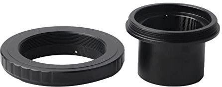 Teleskop Adapter für DSLR-Teleskopadapter, T-Ring, 1,25 Zoll Astronomischer Teleskop-Montageadapter T SLR-Ring für Kameraobjektiv
