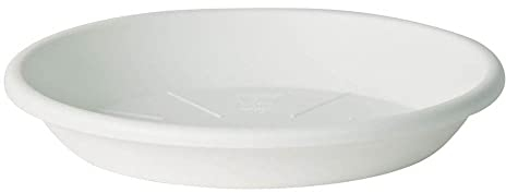 Euro3Plast 1960.03 Medea 5 Stück Untersetzer 82 cm Ø aus Kunststoff in der Farbe: Weiß Innen- und Außenbereich