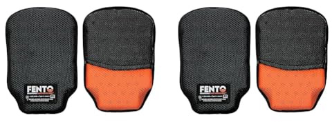 FENTO POCKET | Premium-Knieschoner für Profis wie Installateure, Elektriker und Landschaftsgärtner | Speziell für Ihre Arbeitshosen entwickelt | Besonders ergonomisch | 100% Komfort (Packung mit 2)