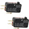 Movilideas - Micro interruptor V-15-1C25 SPDT Tipo botón paquete de 2 Final de Carrera (Micro)