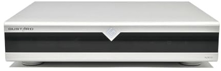 Gustard X26III Network streamer ES9039SPRO Dual High-performance DAC Support DSD512&PCM768k (Silver)