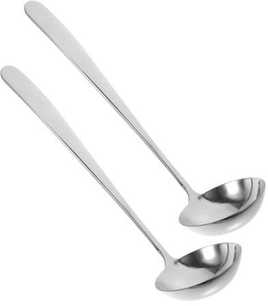 BEBEMOKO 2piezas Cucharón Sopero Inoxidable Cuchara Para Sopa Cucharones De Cocina
