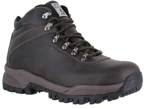Sports Gaudi Summits Leather Hiking Walking Trail Lace Up Ankle Boots (Brown, UK Footwear Size System, Adult, Men, Numeric, Medium, 11)