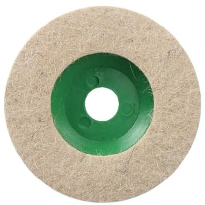 HDUNGM 3/4/4.5/5 Inch Wool Polishing Wheel Buffing Pad For Angle Grinder Grinding Disc Metal Wood Stainless Steel Polishing Abrasives
