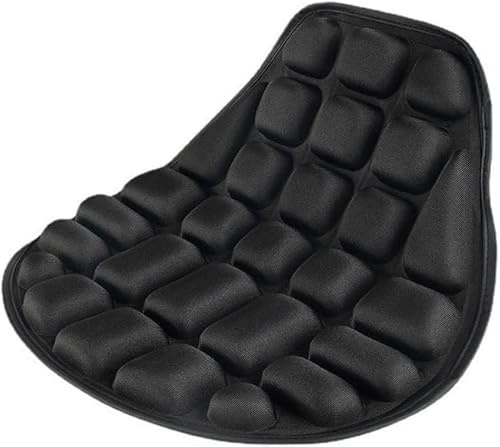 YNNBJX Cojin Asiento Moto para Honda XL 750 Transalp (2023-), Motocicleta Antideslizante Transpirable Presión Protector Absorción,Black