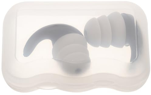 SMASOLO Bouchons D'oreille Antibruit en Silicone Noir Taille L, Étanches et Réutilisables, Protection Auditive pour Dormir, Natation et Concerts, Bouchons Insonorisés Confortables à