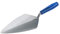 Bon 72-246 Truelle triangulaire Acier carbone Poignée en plastique Modèle London étroit 26,6 cm