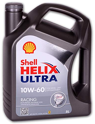Shell Helix Ultra Racing Motoröle 10W-60, 5 L
