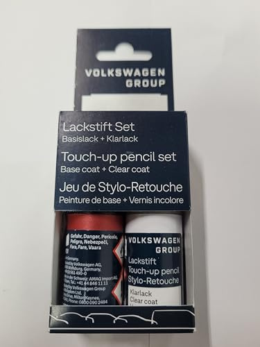 Original Audi VW Lackstift Set Lavagrau Perleffekt LZ7L