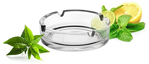 Sendez 2 X Posacenere in vetro in vetro posacenere portacenere Ashtray tavolo achenbecher