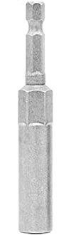 13mm Screwdriver Nut Driver Bit, Metric Hex Wrench Socket Bit, 1/4 inch Hex Shank, 80mm Length, Quick Change Impact Nuts Driver Adapter Drill Bits