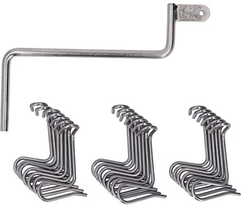 20 Pezzi Strumento Tendifilo Per Recinzione Per Fattoria da Giardino, Tendifilo con Maniglia di Serraggio Per Fissare Recinzione in Acciaio da Giardino, Tenditore Durevole Barb Per Filo