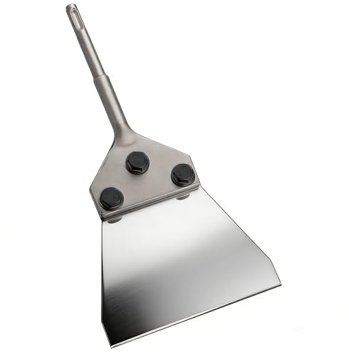 Anfrere 5 Inch SDS Plus Floor Scraper with Spare Bolts and Locknuts, Easily Removes Tile, Plaster, Hardwood Floors and Works with All SDS-Plus System Rotary and Electric Hammers