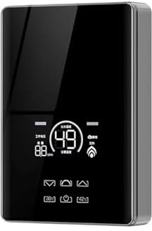 Chauffe-Eau Électrique, Chauffe-eau Instantané 5500/7000W, Douche Électrique Intelligente, Thermostat De Chauffe-eau Instantané Sans Réservoir For Salle De Bains Et,Énergétique(Black 7000W)