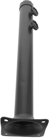 ifundom Mâchoire Stabilisatrice pour Parasol de Jardin Support de Mât de Parasol de Rechange pour Extérieur Tube Métallique Déportée