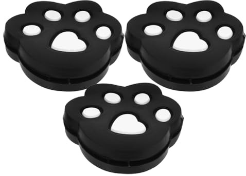 Mikinona Smorzatore per Racchetta da Tennis in Silicone a Forma di Zampa Set da 3 Pezzi Ammortizzatore di Vibrazioni per Tennis Accessorio Antiurto per Migliorare Comfort di Gioco