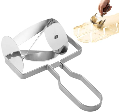 Rueda cortapasta, equipo para pastelería y corte de, rodillo cortapasta | para dulces, pizzas, cocina, lasaña y picnic
