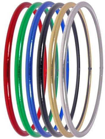 Metallic Hula Hoop Reifen, Ø80cm Gold