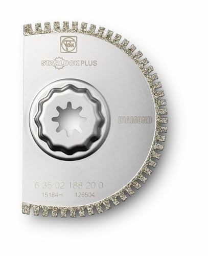 FEIN Diamant Sägeblatt Ø 90 mm, Ve. 1 St., Aufnahme StarlockPlus, segmentiert, Schnittbreite ca. 1,2 mm. Offene Verzahnung für perfekte saubere Schnittkanten in CFK-/GFK-Materialien ohne Delamination