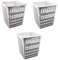 Marel Shop® - Cestelli Contenitori Portaposate 3 Pezzi 113 x 113 x 130 mm per Lavastoviglie compatibile con Vari Marchi