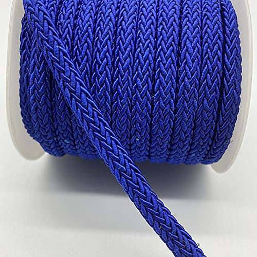 KEOJI 2yards 8mm mehrfarbiges Baumwollseil handgewebtes Seil Handwerk Dekoration Twisted-Pair-Seil DIY-Produktion-04