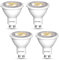 Bonlux GU10 LED Spotlicht 12V Warmweiss 3000K MR16 LED Lampe, 7W Ersetzt 65W Halogenlampe, AC 12V LED Leuchtmittel MR16 GU10 Strahler, 38°Abstrahlwinkel Reflektorlampen, Nicht Dimmbar, 4 Stück