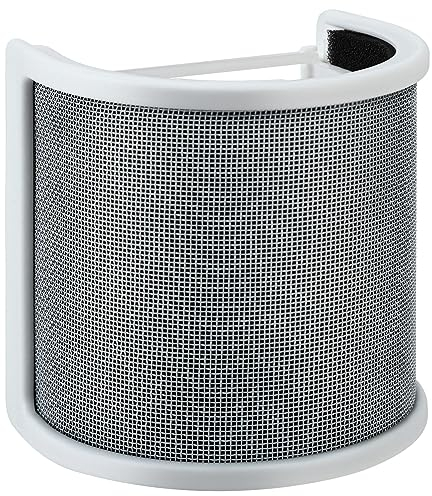 SPEATLE Filtre Anti-Pop pour Microphone Blanc