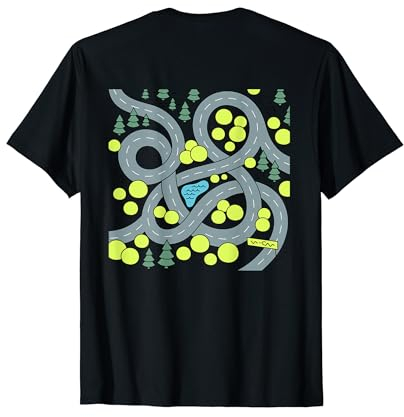 Spielteppich Auf Rücken Kinder Spielstraße T-Shirt