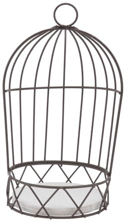 KONTONTY 3 Stücke Metall Dekorative Vogelkäfig Festliche Blumentopf Rack Moderne Esstisch Kerzenhalter