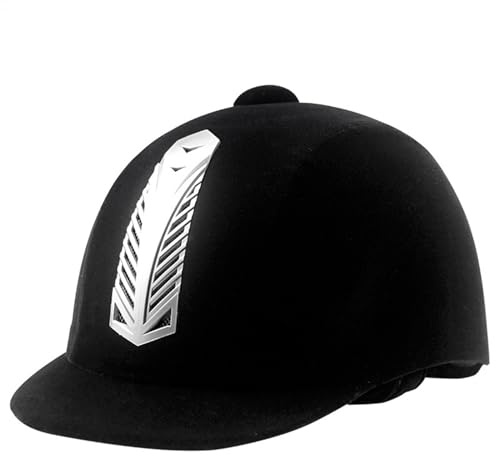 YNPQTDS Casque d'équitation de 30 x 17 cm, Tour de tête de 52 à 62 cm, Casque d'équitation, Chapeau de sécurité avec Rembourrage Doux, réglable pour Hommes, Femmes,