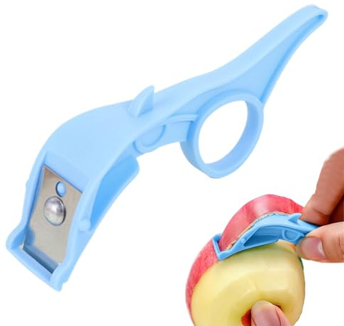 Strumento Sbucciatore Per Agrumi - 2 In 1 Sbucciatore Per Frutta Portatile - Acciaio Inossidabile Affettatrice Per Verdure | Per La Preparazione Dei Pasti Per Arancia Carota Insalata Patata Limone