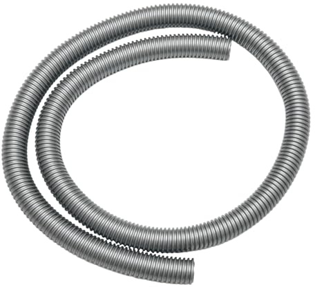 Manguera de vacío flexible de 2 m para aspiradoras centrales e industriales de 32 mm, interior de 39 mm de diámetro exterior, color gris para tubo suave de EVA compatible con 15