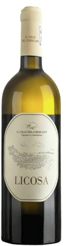 Il Colle del Corsicano Licosa 2024 Bio, Vino Bianco Cilento Fiano DOC, Vino Campano Bianco Fermo, 13,5% Vol, 750 ml