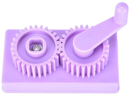 FRCOLOR Herramienta de Quilling Manual para Hacer Ondas en Papel, Máquina Rizadora de Papel de Plástico Ligera, Portátil para Manualidades DIY y Modelado de Filigrana