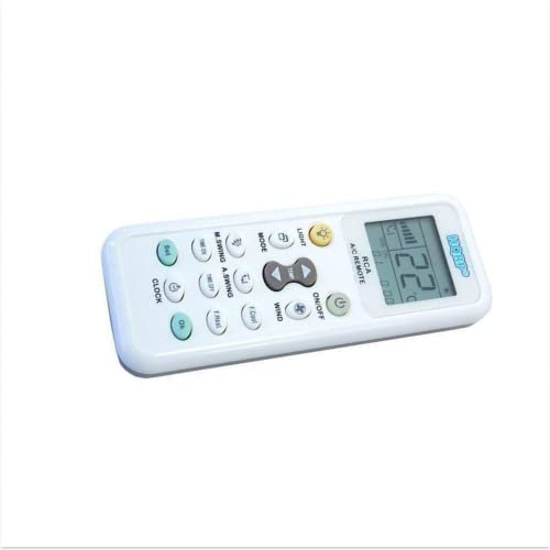 HQRP Telecomando universale A/C per Mitsubishi, Longhe, Mcquay, Meiling, Mingxing, Fujitsu ed altri Climatizzatori/Aria Condizionata